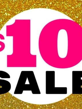 Pink $10 Sale Party Sign - Home Party Supplies